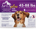 Apex Plus Flea and Tick Prevention for Dogs | Small (5-22 lbs) | 3-Month Supply | Dog Flea and Tick Treatment | 24-Hour Activation, Waterproof, 30-Day Protection - Image 15