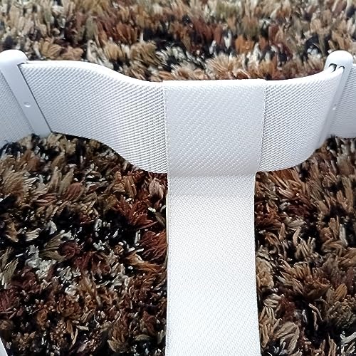 Side view of the identical replacement headband showcasing the flexible nylon build