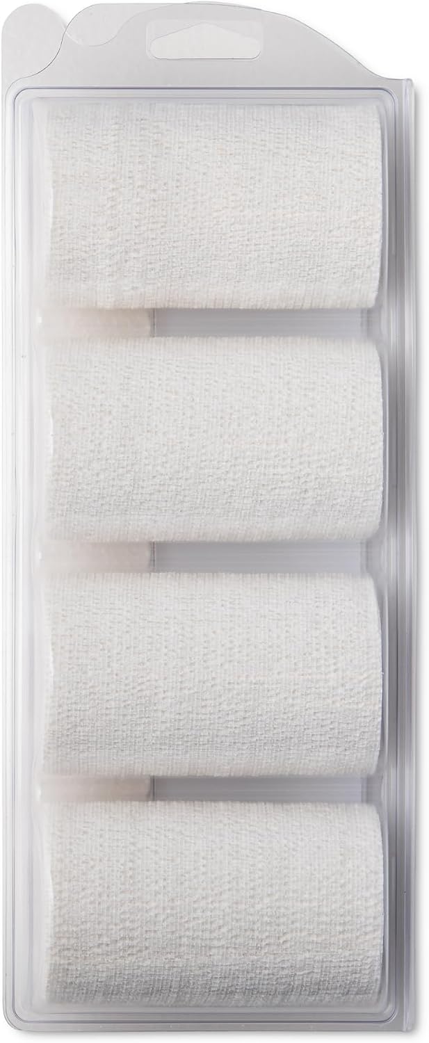 OVIK Health PowerFlex Equine - Extra Strong Self-Adhering Bandage Wrap - Wound Care, Compression & Support Bandage for Horses, Cows & Dogs - Blue, 4 inch, 4 Rolls (Resealable Case) - Image 10