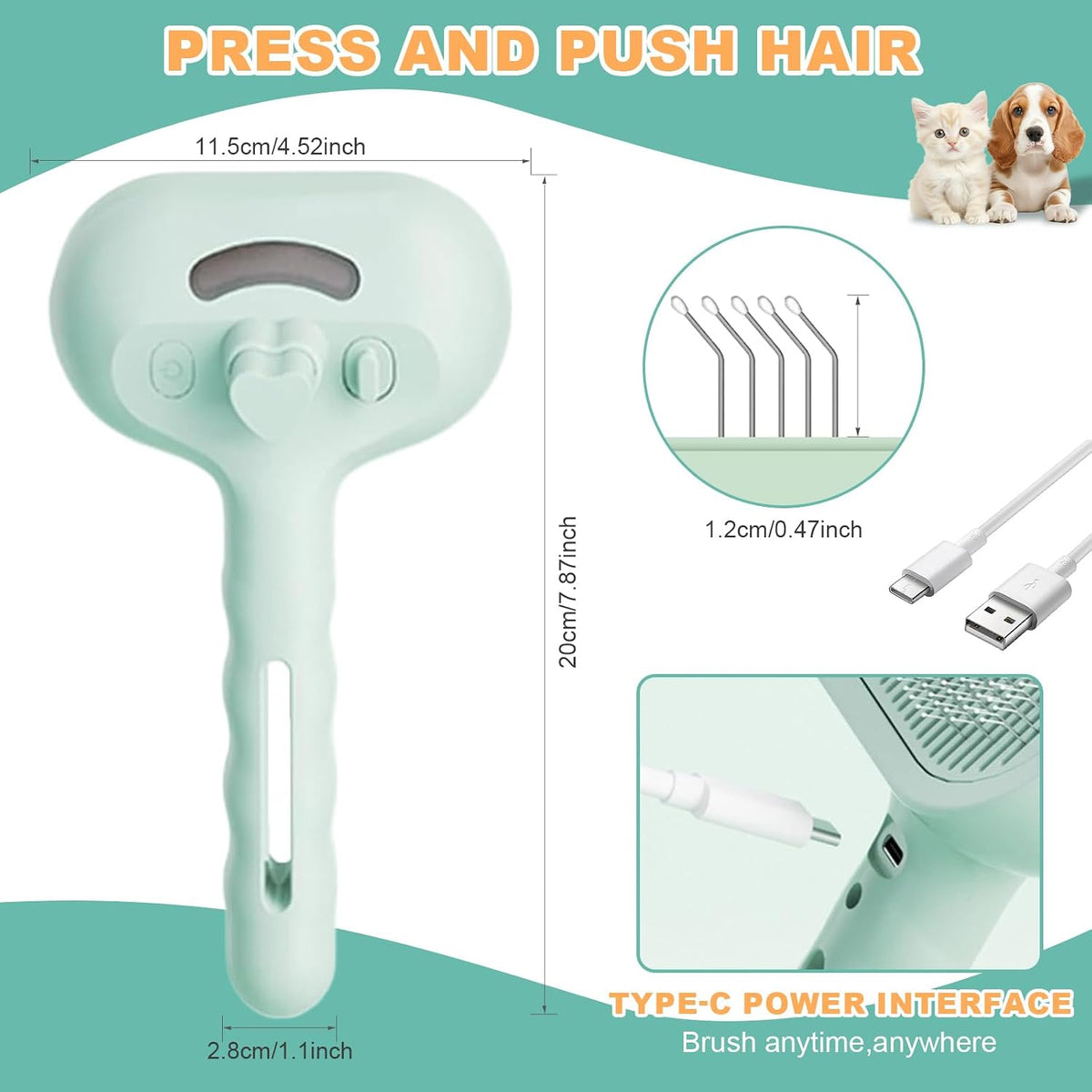 Petayouj grooming kit accessories laid out on surface