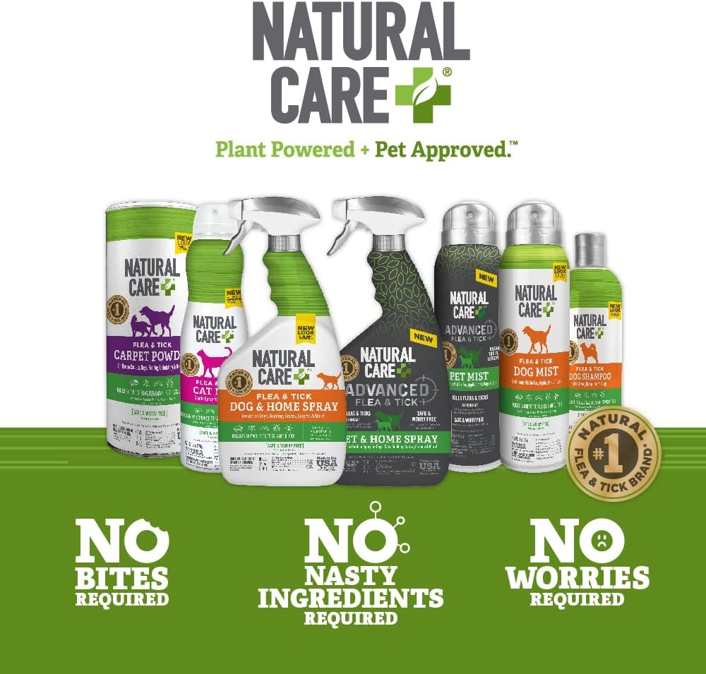 Natural Care Flea And Tick Carpet Powder close up
