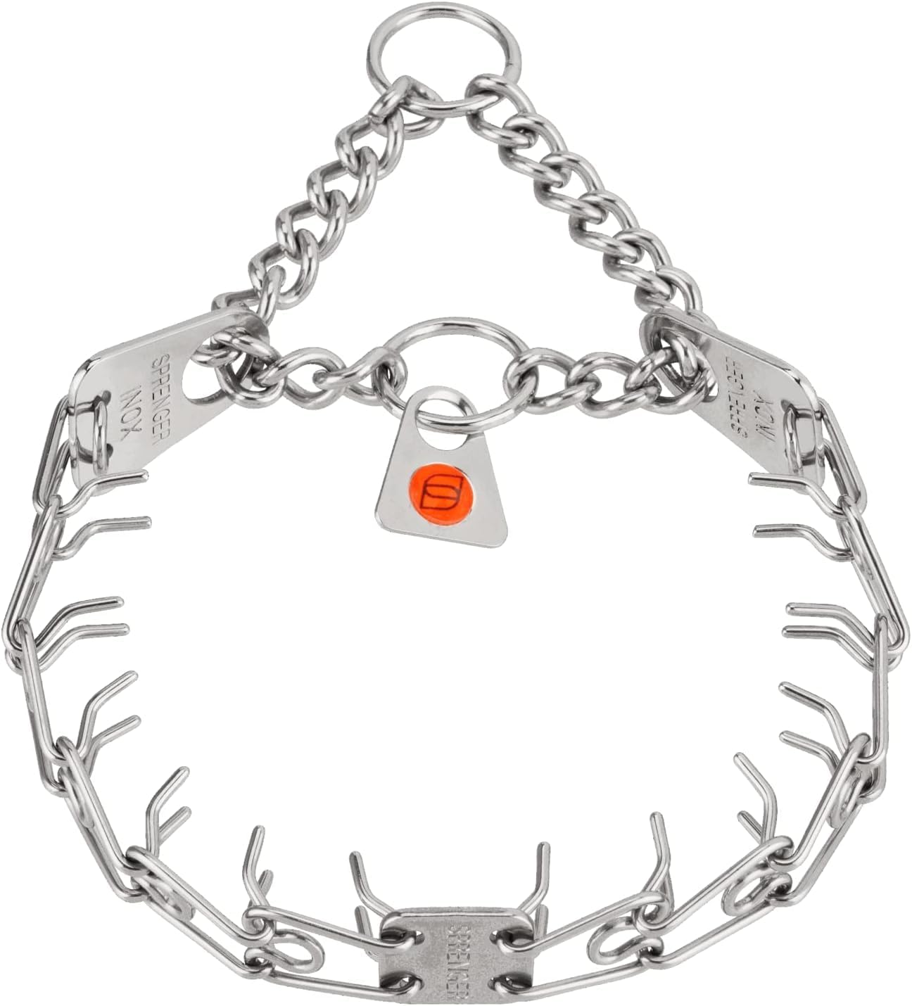 Herm Sprenger Prong Dog Training Collar - 16" Long with 2.25mm Gauge (for Dogs up to 40lbs) - Fits 13" Neck, Extendable to 19" Neck with Additional Prong Links - Chrome Plated Steel, Made in Germany - Image 14