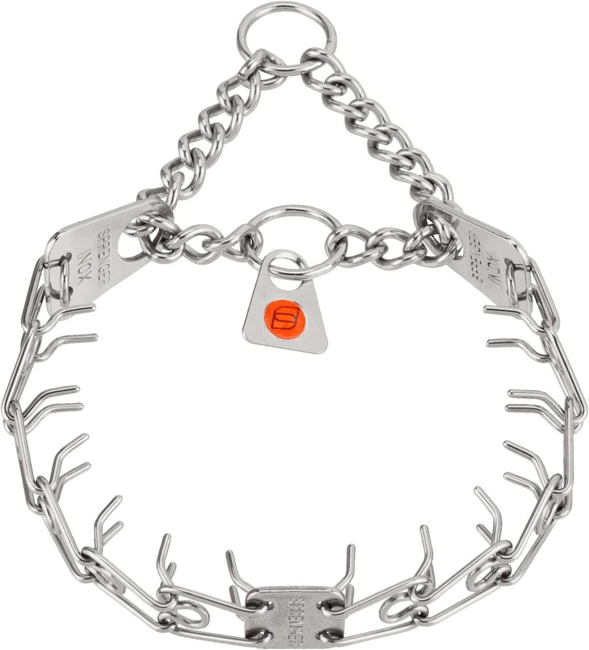 Herm Sprenger Prong Dog Training Collar - 16" Long with 2.25mm Gauge (for Dogs up to 40lbs) - Fits 13" Neck, Extendable to 19" Neck with Additional Prong Links - Chrome Plated Steel, Made in Germany - Image 14