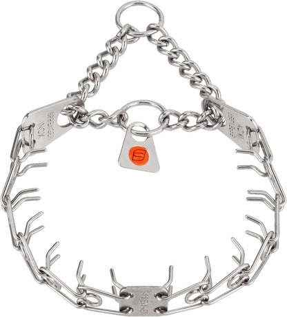 Herm Sprenger Prong Dog Training Collar - 16" Long with 2.25mm Gauge (for Dogs up to 40lbs) - Fits 13" Neck, Extendable to 19" Neck with Additional Prong Links - Chrome Plated Steel, Made in Germany - Image 14
