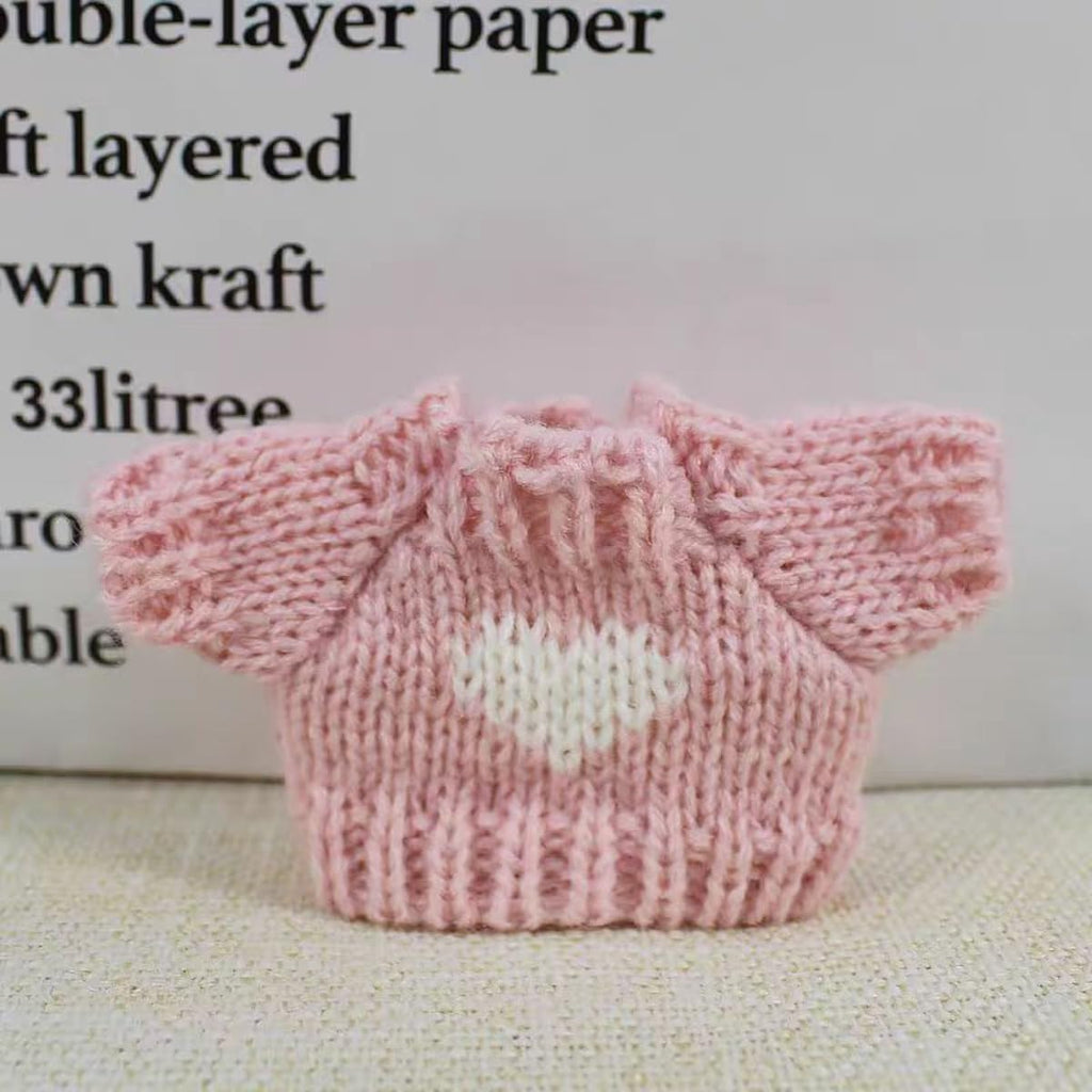 Soft knitted hamster sweater collection in purple cable knit and black