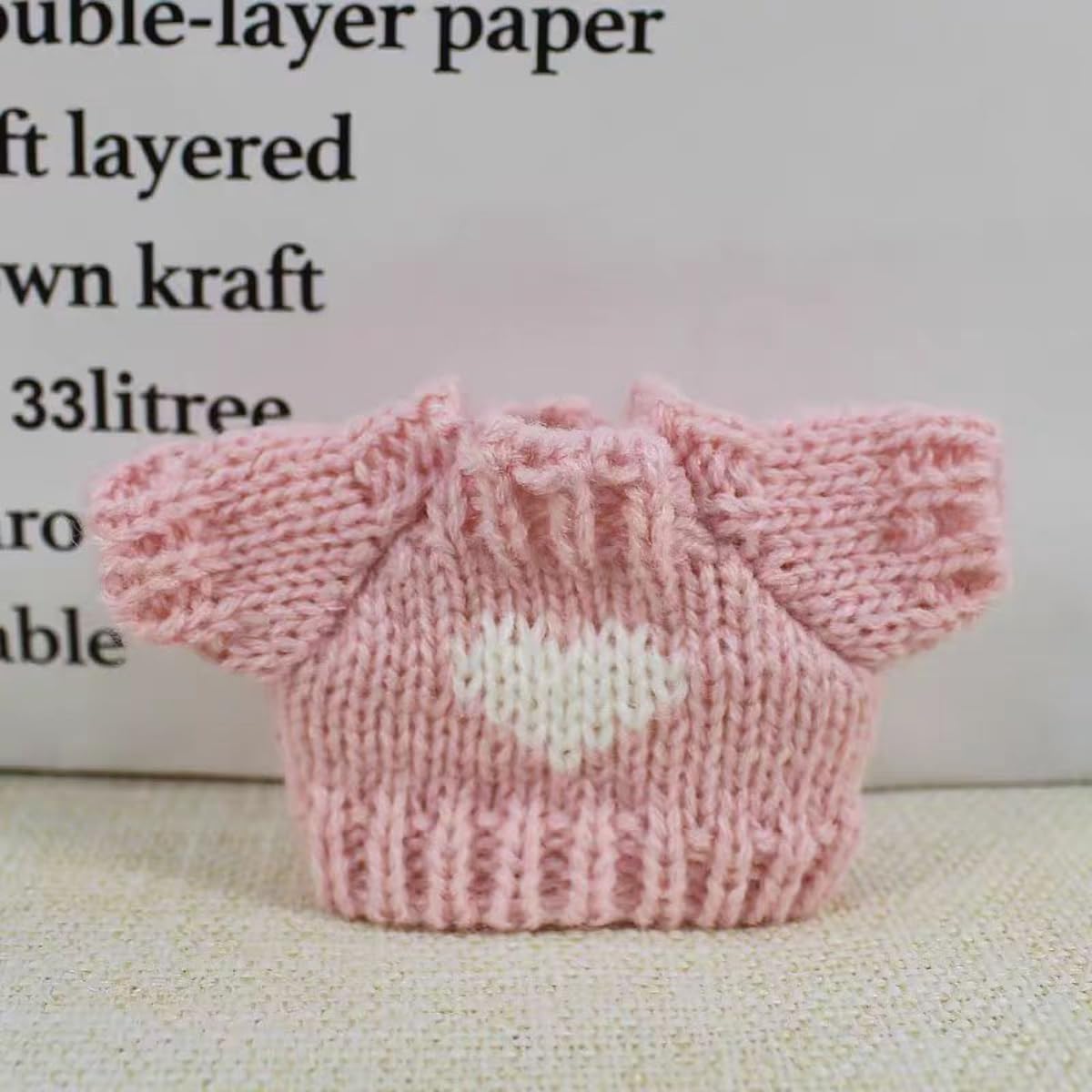 Soft knitted hamster sweater collection in purple cable knit and black