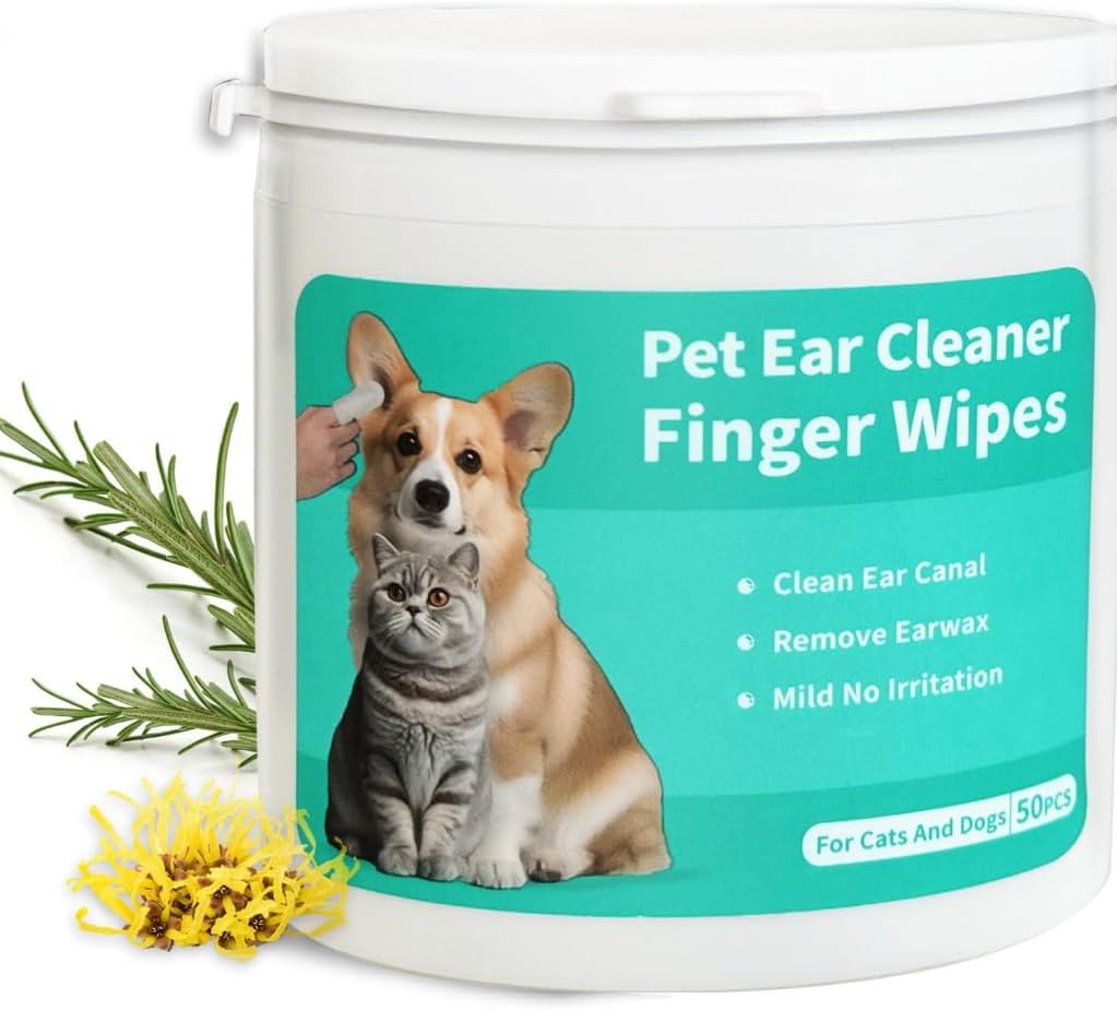 Gentle Pet Eye Wipes, Hypoallergenic Tear Stain Remover for Cats and Dogs, 100 Count Unscented Cleaning Pads with Adequate Fluid Content - Image 9