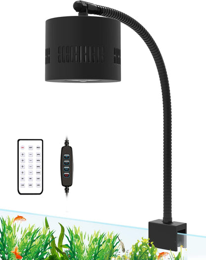 Lominie planted tank light clamp mechanism