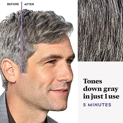 Close up of the pre-mixed tube and built-in comb applicator included in the Just For Men hair color kit.