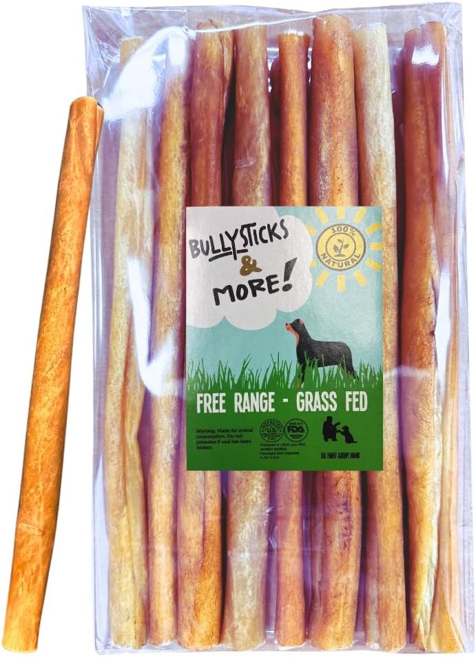 BULLYSTICKS & MORE 6 Inch Beef Collagen Rolls for Dogs (Extra Thick - 4 Count) - Bones for Dogs - Dog Parents Choice - No Hide Beef Cheek Rolls - Image 10