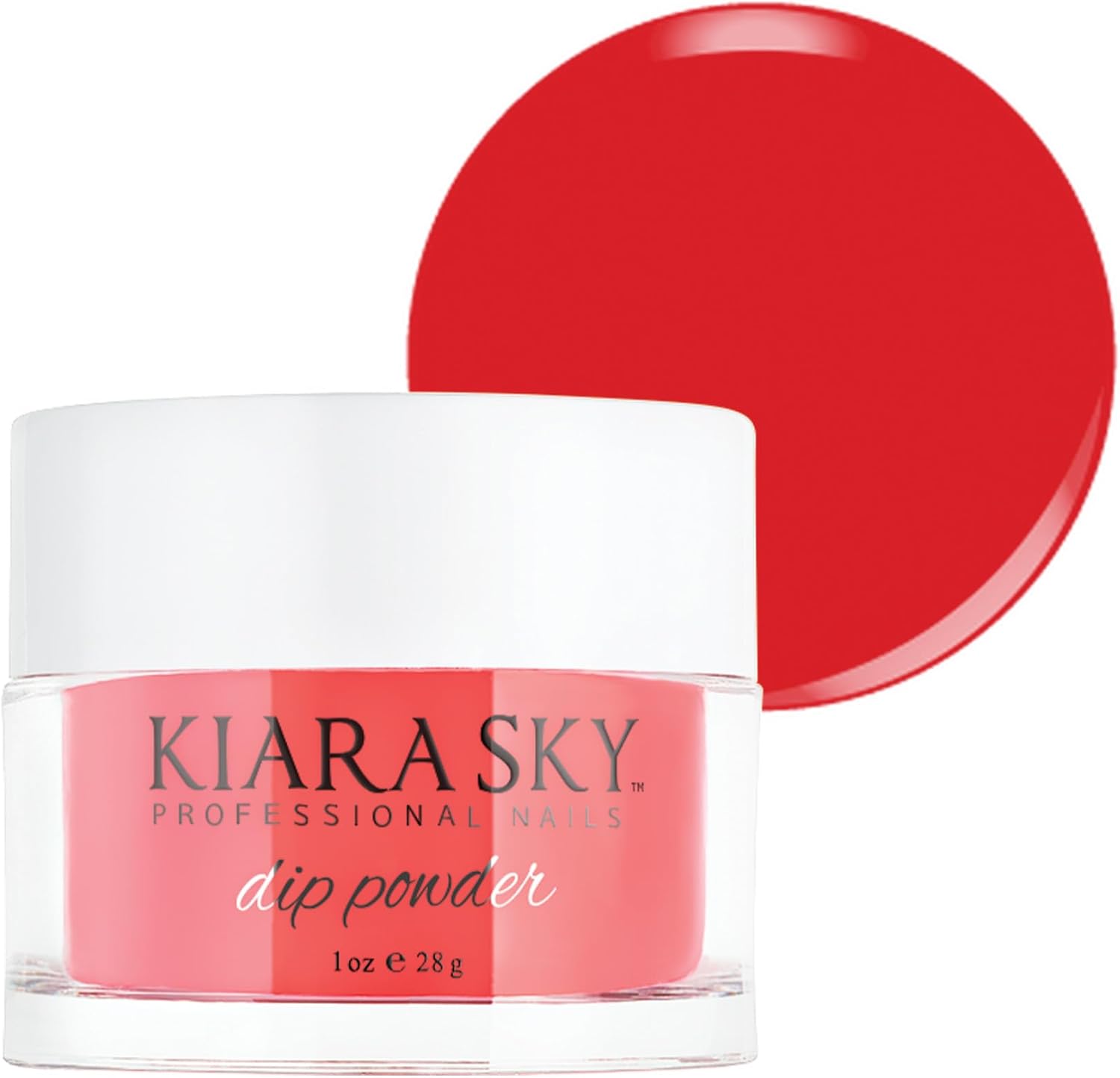 Kiara Sky Dip Powder Danger D577 front view