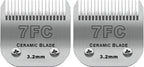 Detachable Pet Dog Grooming Clipper Ceramic Blade,Compatible with Andis Size 10 Cut Length 1/16"(1.5mm),Compatible with Oster A5,Wahl KM10 Series Clippers - Image 11