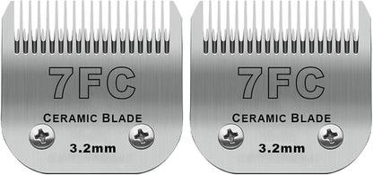 Detachable Pet Dog Grooming Clipper Ceramic Blade,Compatible with Andis Size 10 Cut Length 1/16"(1.5mm),Compatible with Oster A5,Wahl KM10 Series Clippers - Image 11