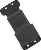 Secure lock mechanism for canine behavior training gear on a white background