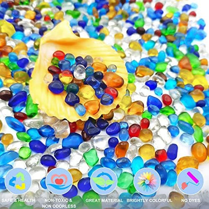 Product packaging of Keedolla aquarium glass rocks