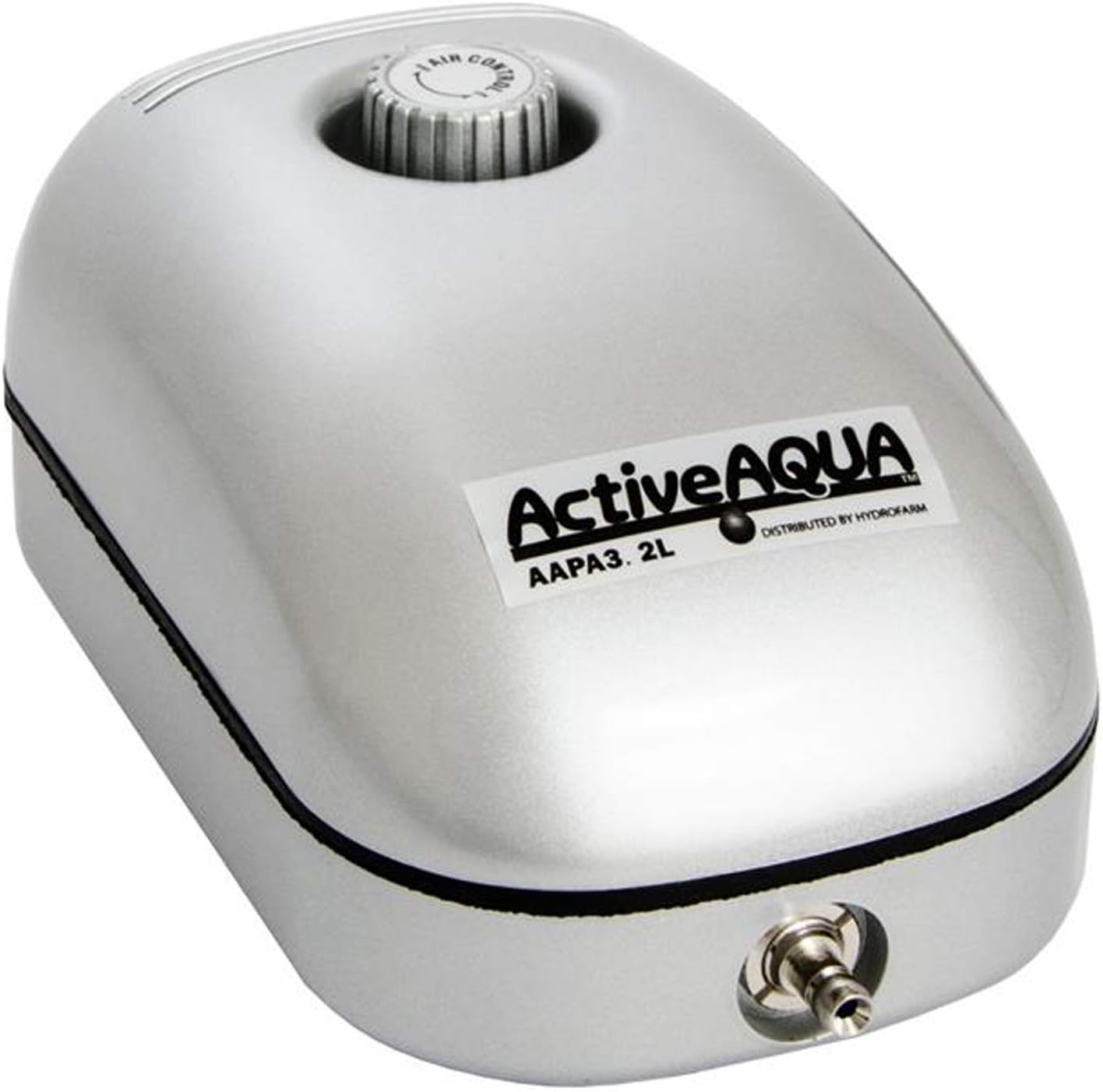Active Aqua energy efficient six watt indoor gardening aeration pump lifestyle view