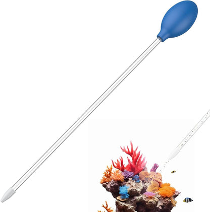 Pawfly Aquarium Coral Feeder front view of the long manual feeding tube