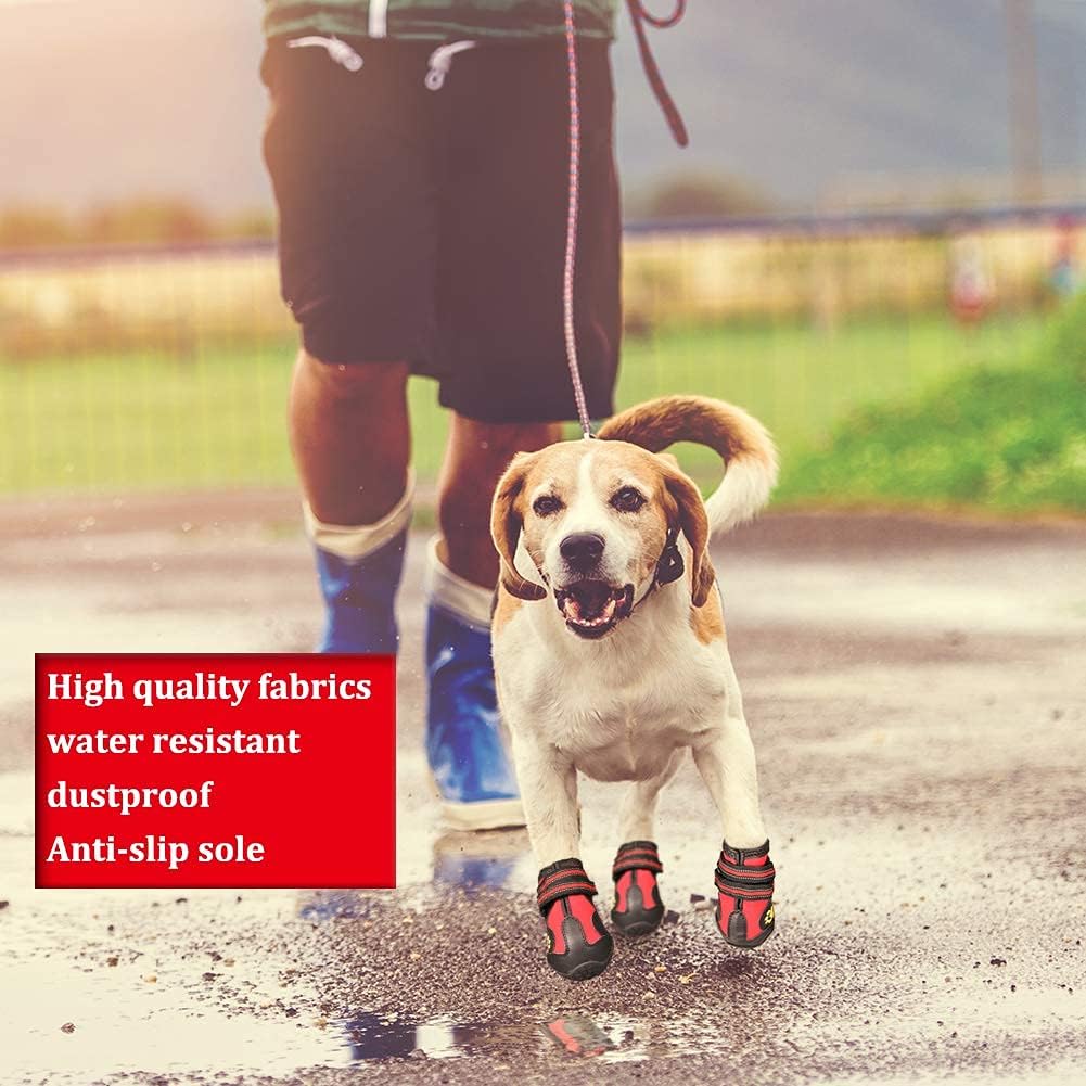 CovertSafe dog boots set of 4 pieces for medium to large dogs
