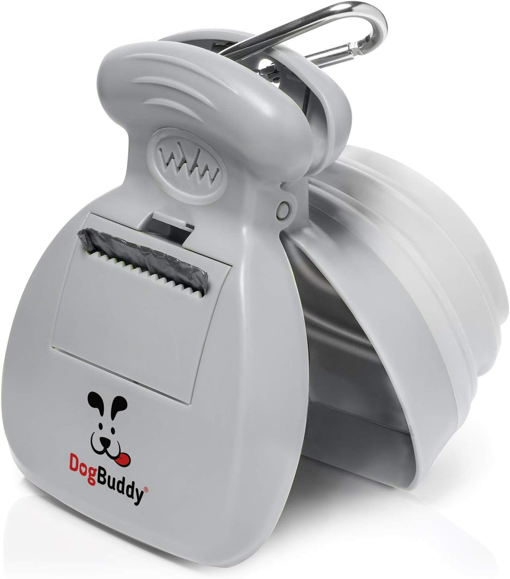 DogBuddy Pooper Scooper, Portable Dog Pooper Scooper, Poop Scooper for Small and Large Dogs, Pooper Scooper With Bag Attachment, Leash Clip and Dog Waste Bags Included (Medium, Kiwi) - Image 10