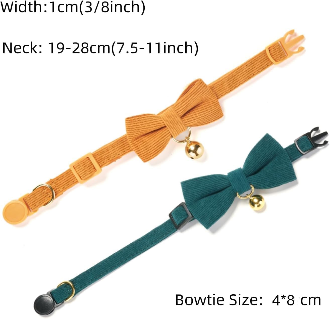 Quick release safety breakaway buckle detail on premium pet collar