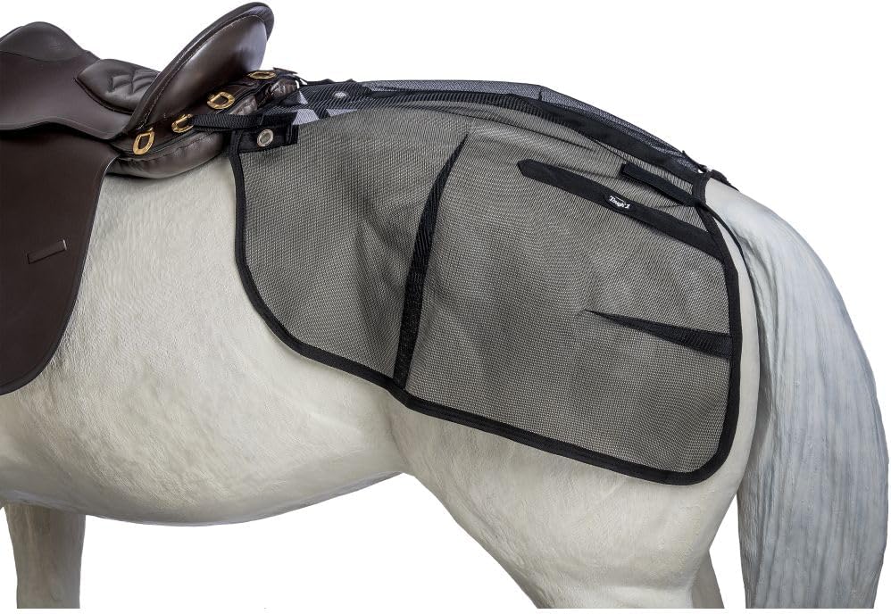 Tough 1 fly rump sheet front view equestrian accessory