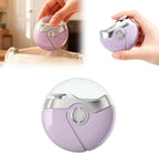 Yousheme 2 in 1 electric nail clipper purple front view