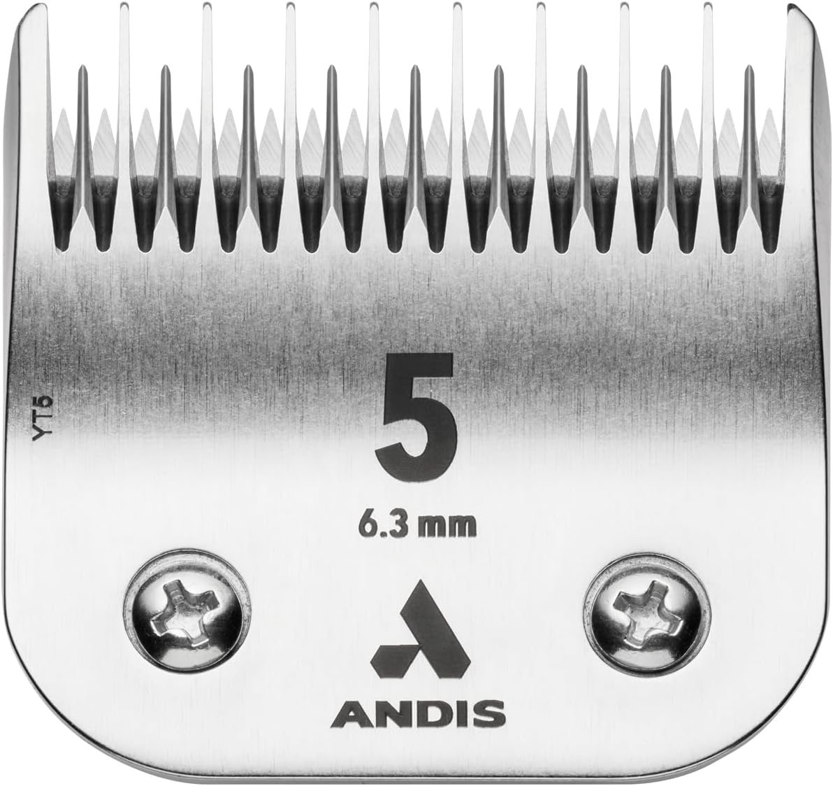 Andis UltraEdge blade on a professional pet grooming workstation setup