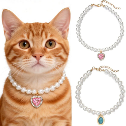 Detailed view of adjustable clasp on pet sparkle collar