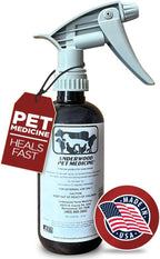 Underwood Pet Wound Care Spray bottle front view