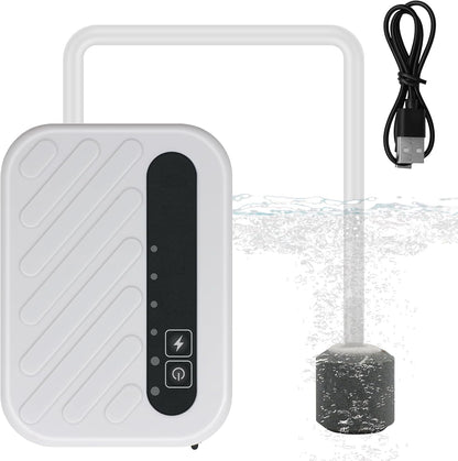 YQMIGU portable bait bucket aerator front view