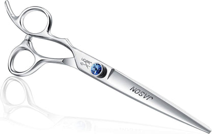 High sharpness stainless steel blending scissor for professional left handed dog groomers