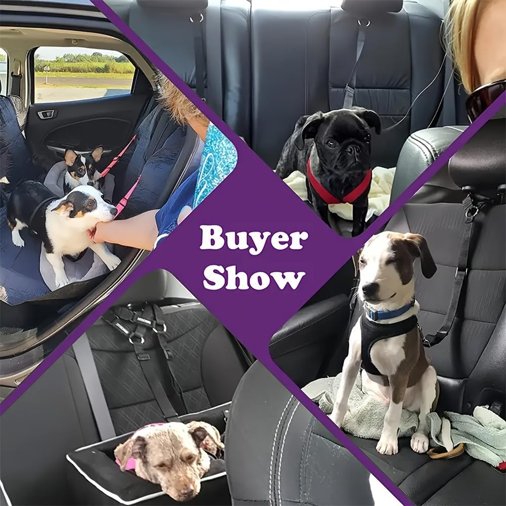 Secure headrest restraint for dogs and cats