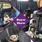 Secure headrest restraint for dogs and cats