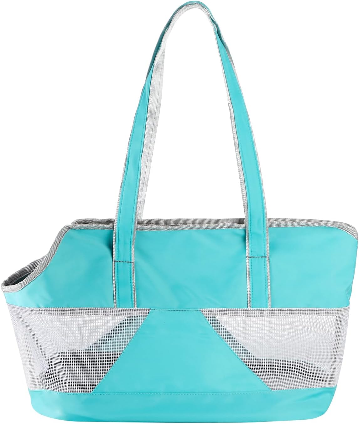 Ibluelover pet tote bag with breathable side mesh