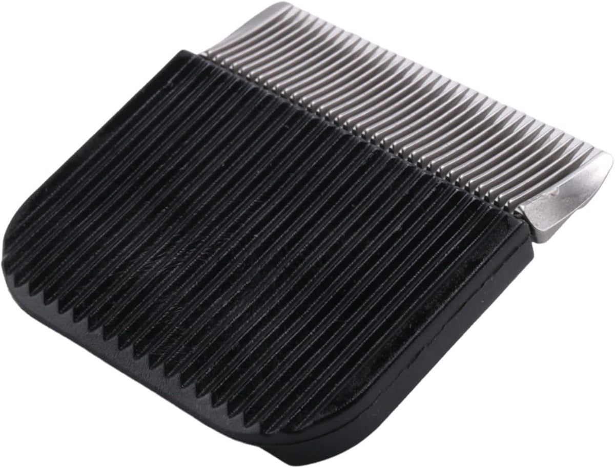 Three pack of Uikdjgu pet grooming clipper heads displayed side by side.