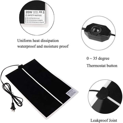 Kabasi heating pad temperature adjustment dial and plug