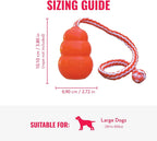 KONG Aqua large dog toy resting on water surface