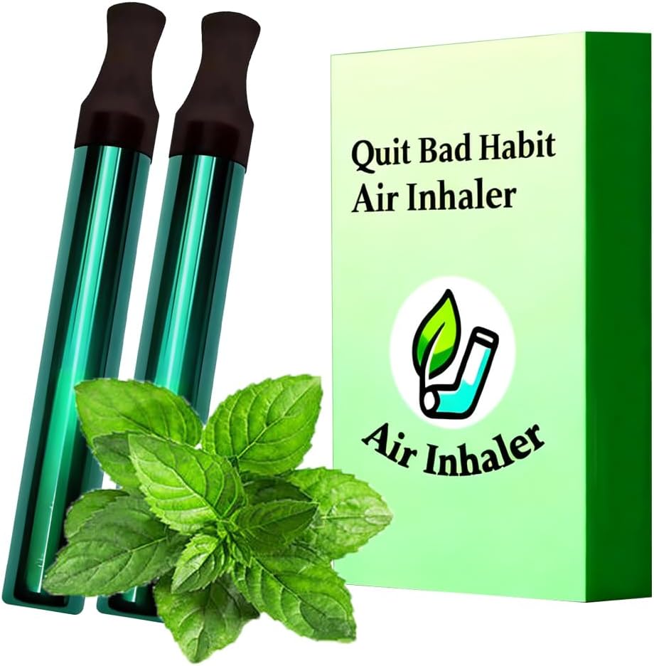 OFAK natural smokeless inhaler two pack front view authentic quit smoking substitute