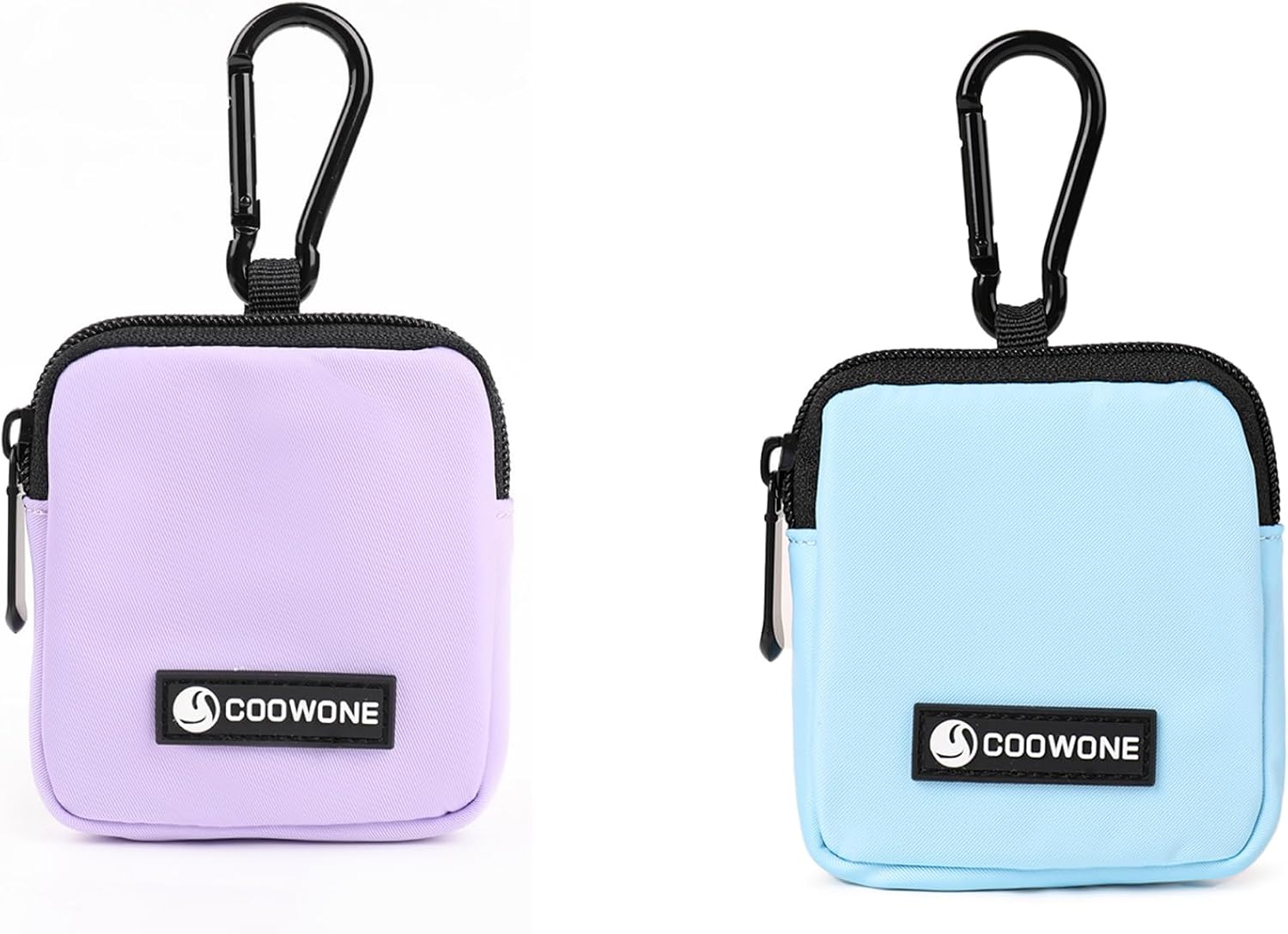 Dog Treat Pouch 2 PCS, Waterproof Small Dog Treat Bag for Leash, Hands Free Dog Walking Bag with Carabiner, Dog Poop Bag Holder for Pet Puppy Travel or Outdoor Use, Zipper Closure to Avoid Spilling - Image 14