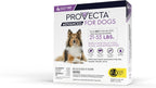 Four monthly doses pet flea tick mosquito control tubes display