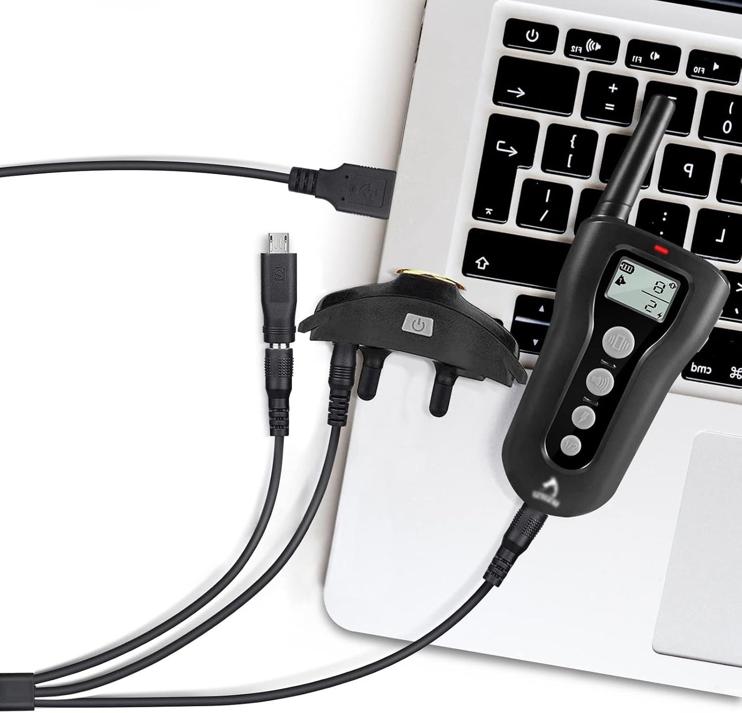 YEAOI charger cable showing USB-A and multiple connector ends