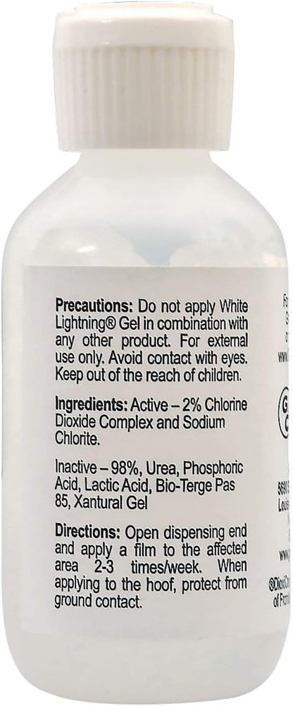 Grand Circuit Dioxicare technology equine hoof care gel for horse scratches and rain rot.