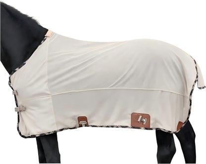 Barn And Stable breathable equine apparel featuring removable web leg straps