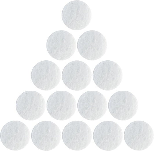 Nydotd microdermabrasion cotton filters 300 count bulk pack front view