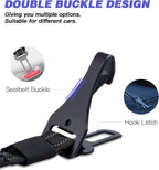 Heavy duty dog car seat belt carabiner