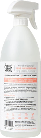 Skout's Honor Cat Urine & Odor Destroyer - Professional Strength, Plant-Powered, Cruelty-Free Urine Eliminator for Carpets and Indoor Living Spaces, 35 oz. - Image 9