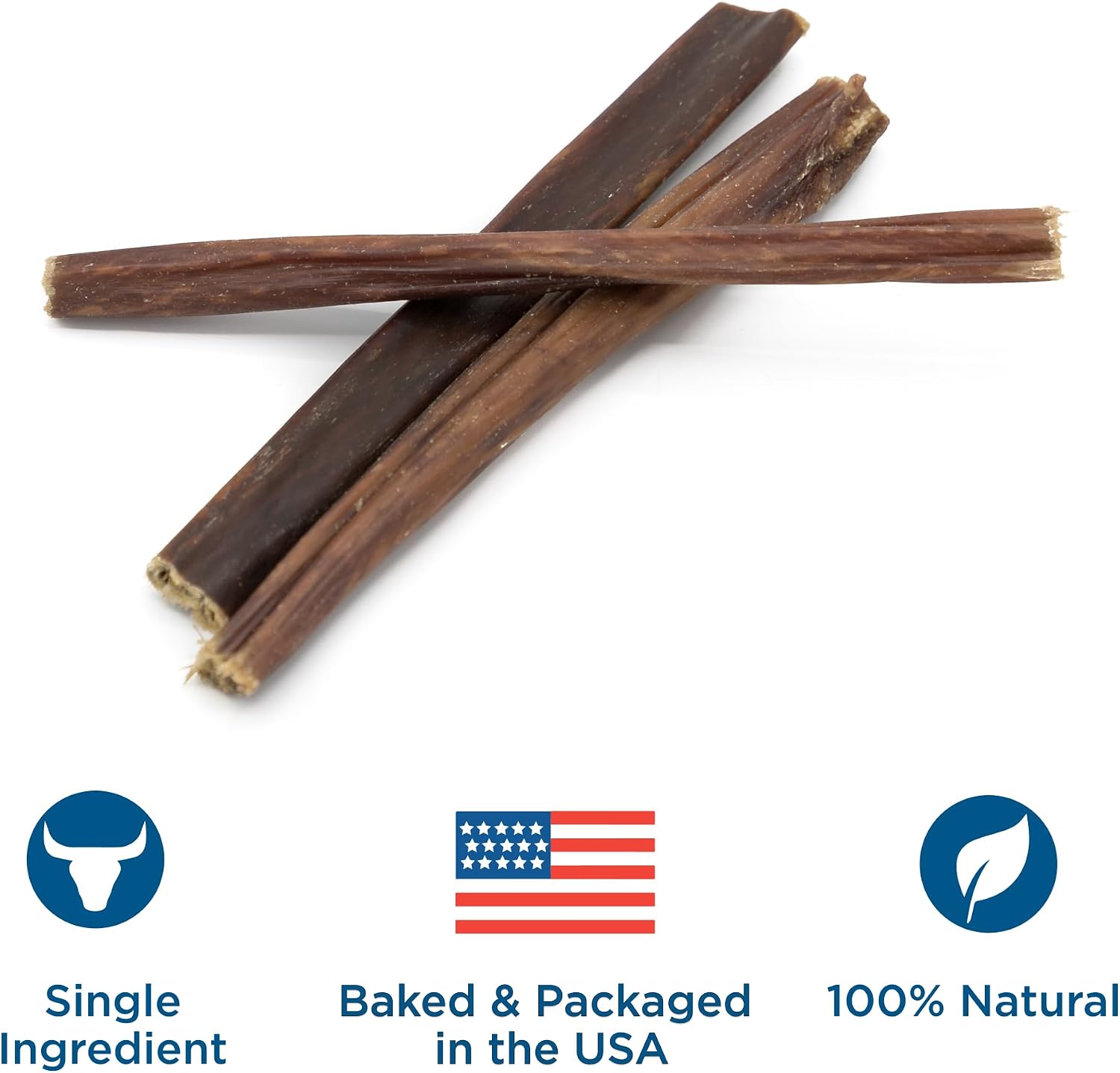 Best Bully Sticks twenty five pack back label nutritional analysis and ingredients.