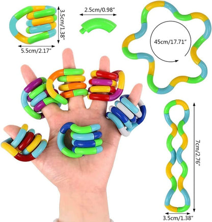 Adults using sensory fidget tools for stress relief
