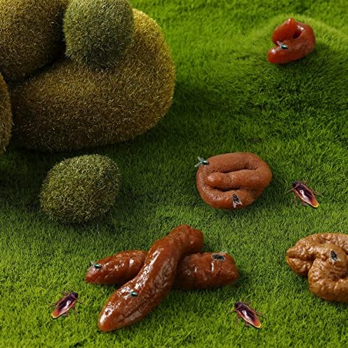 Chivao hyper-realistic faux poop prank setup layout on a clean household floor