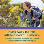 Neosporin plus lidocaine maximum strength topical pain relief ointment packaging